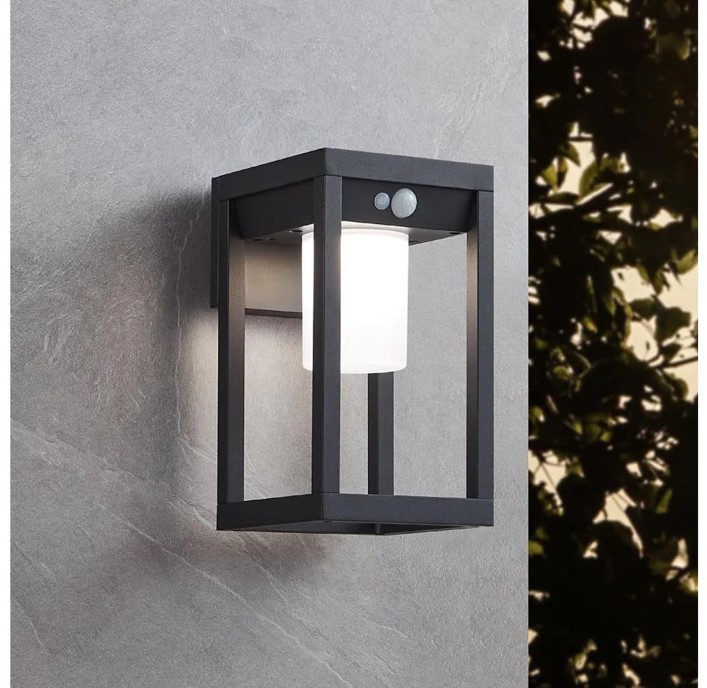 Eglo 900804 - LED solarny kinkiet z czujnikiem MARTANO 3,7W/3,7V IP44