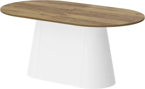 Rozkładany owalny stół Capitolo Hubertus dąb / połysk