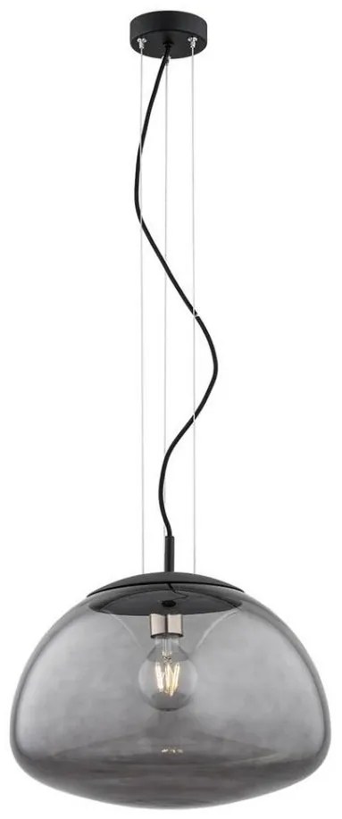 Argon 4350 - Lampa wisząca TRINI 1xE27/15W/230V pr. 40 cm czarna