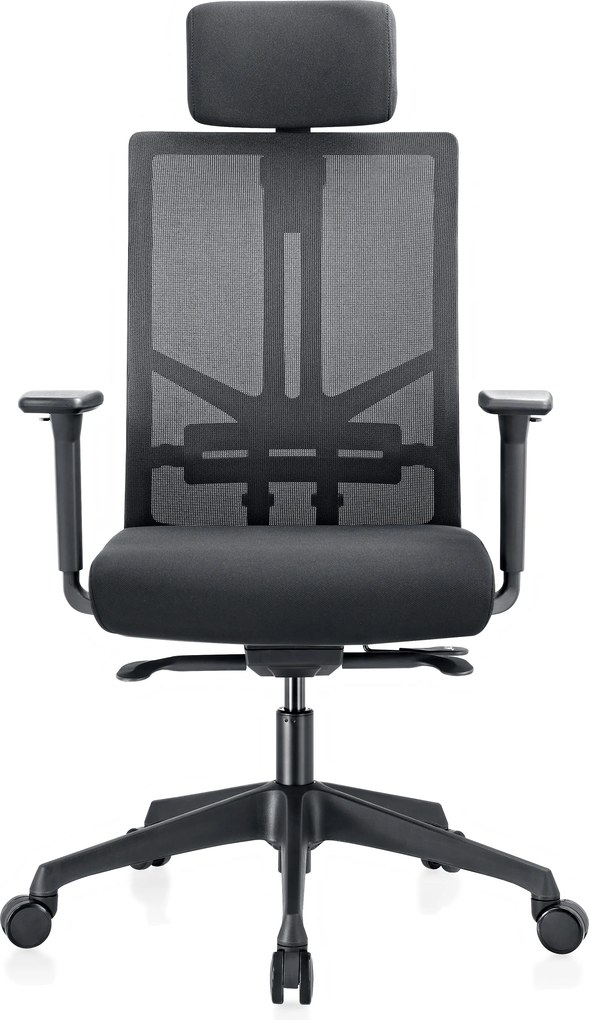 Krzesło biurowe WATT, czarny