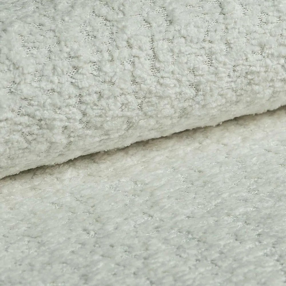 Biała sofa z materiału bouclé 210 cm Ariella – Ropez
