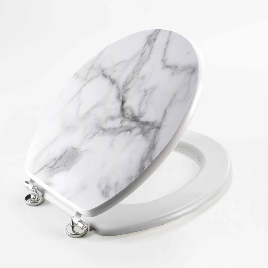 Deska sedesowa MDF, 37,5 x 47 cm, MARBRE