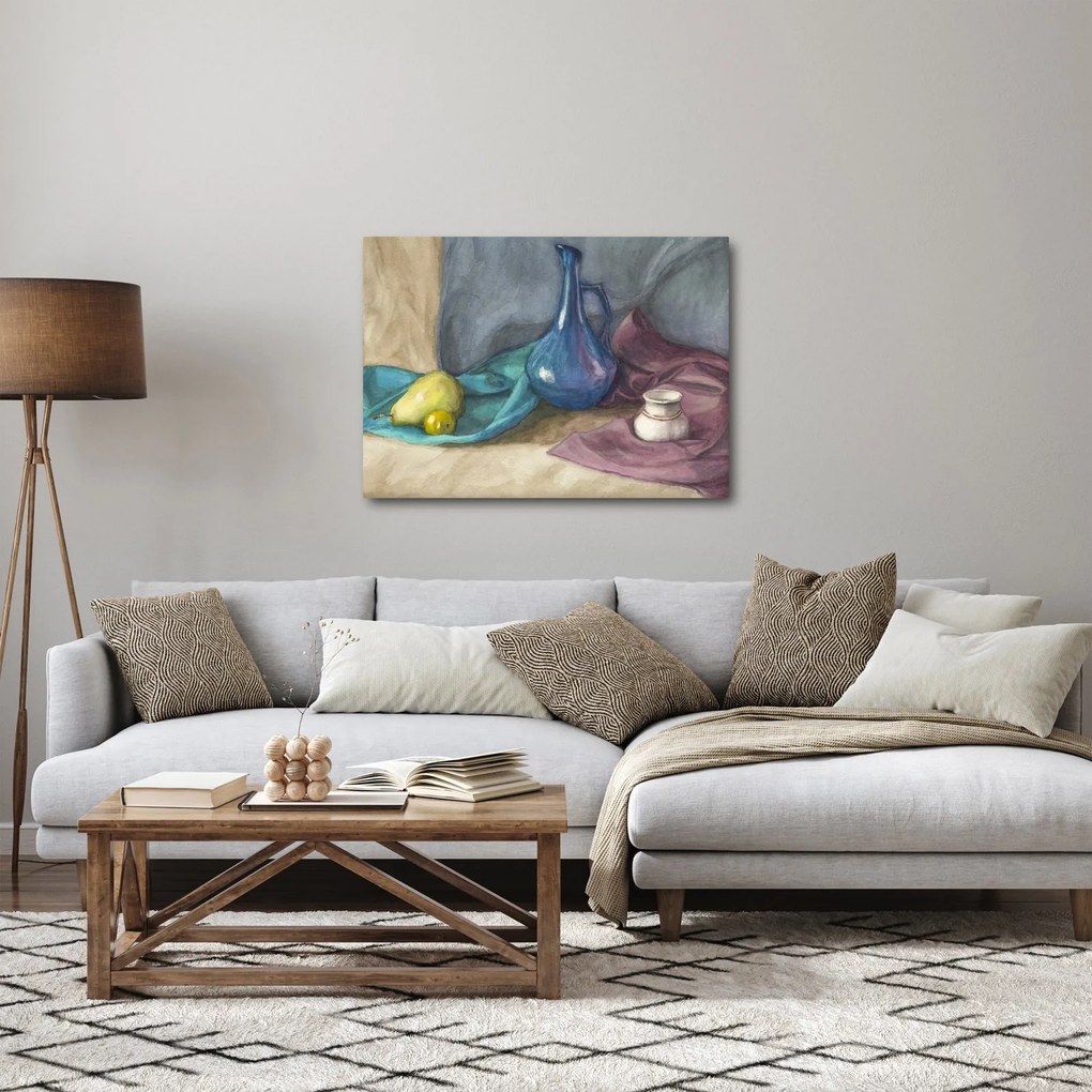 Obraz - Malowana martwa natura (70x50 cm)