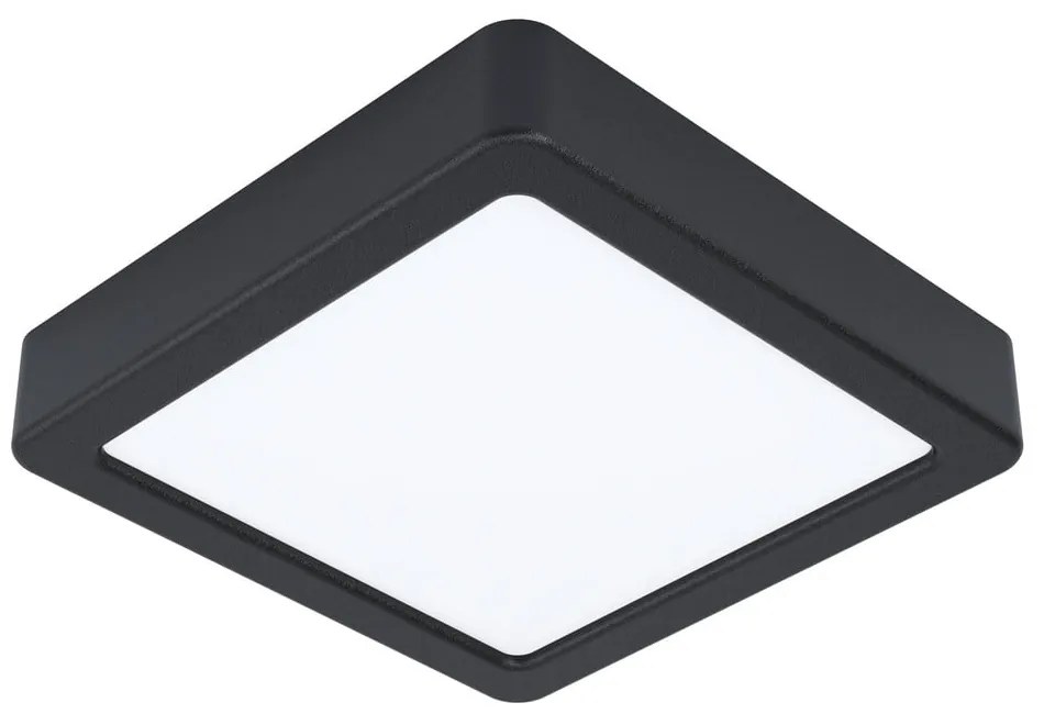 Czarna lampa sufitowa LED 16x16 cm FUEVA 5 – EGLO