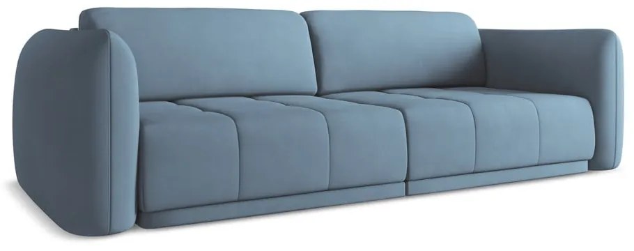 Jasnoniebieska sofa 210 cm Hoku – Makamii