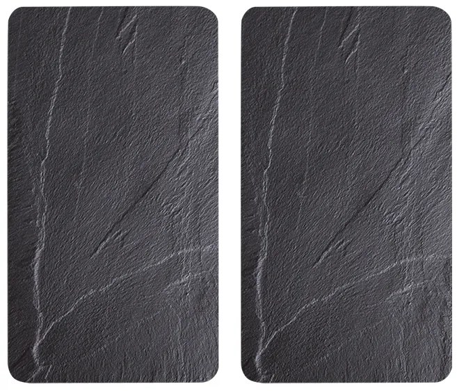 Szklane płyty ochronne na kuchenkę, 2 sztuki, hartowane szkło, Kesper