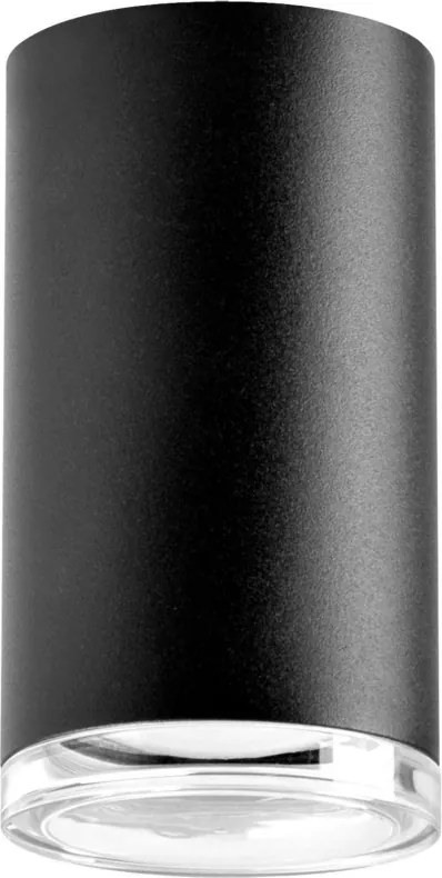 LED RGBW ściemnialna oprawa punktowa do łazienki TURYN 1xGU10/6W/230V IP44 czarna