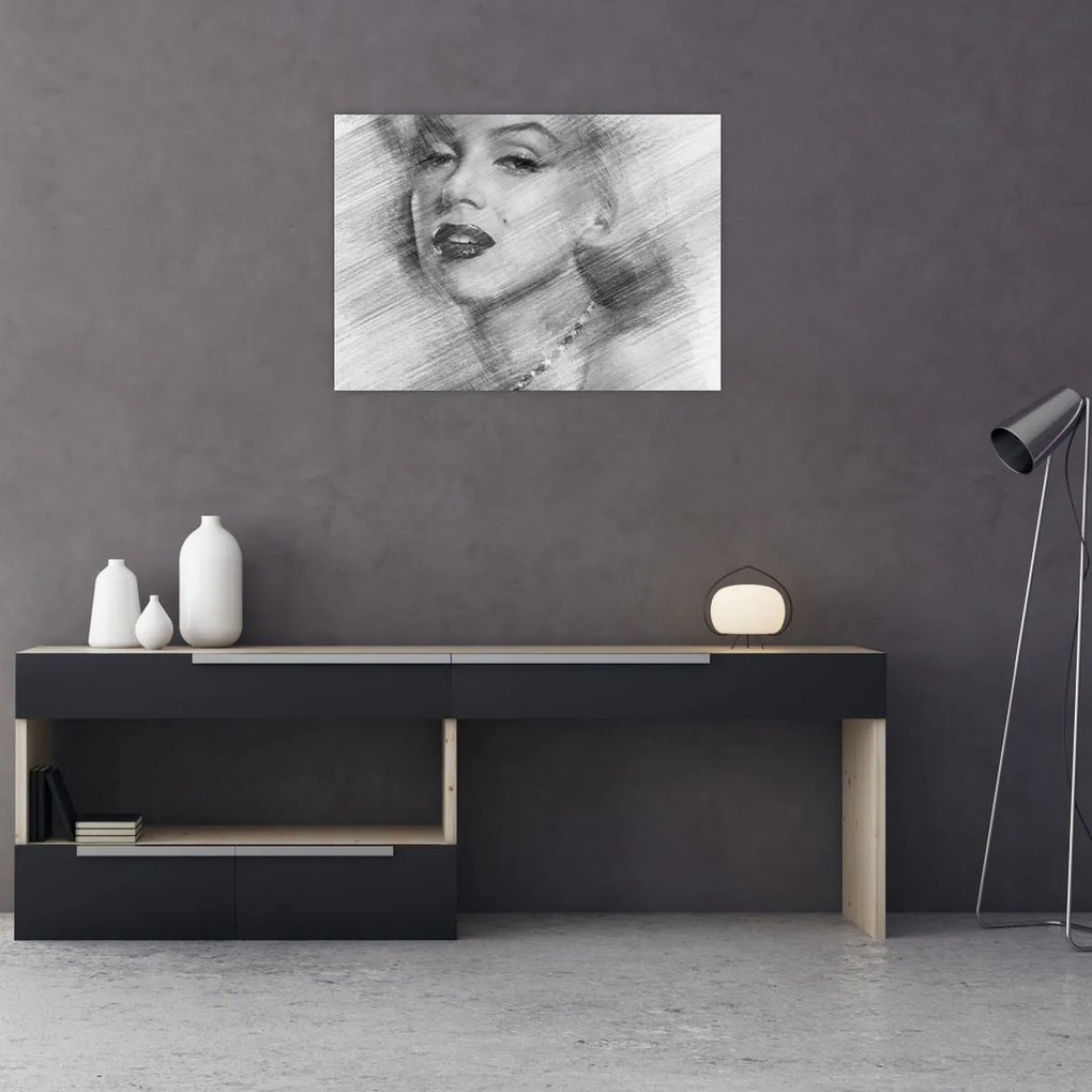 Obraz - Portret Marilyn Monroe (70x50 cm)
