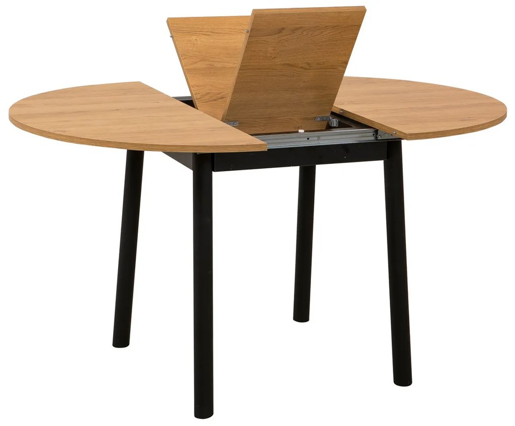 Stół do jadalni Oliver Oak Black