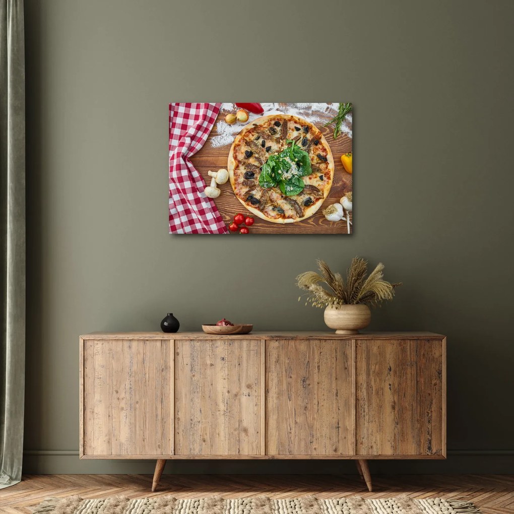 Obraz pizzy (70x50 cm)