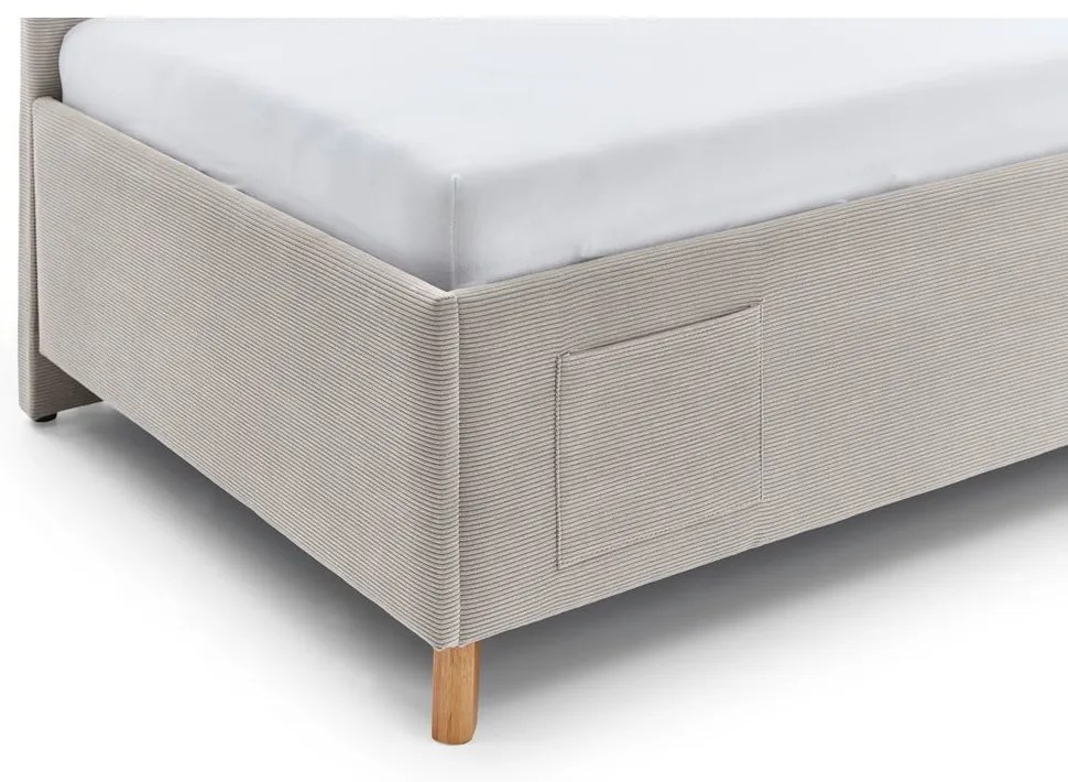 Beżowe łóżko dziecięce 90x200 cm Cool – Meise Möbel