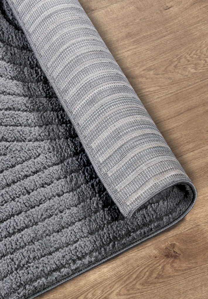Dywan nowoczesny New York  3D antracytowy 120 cm x 170 cm