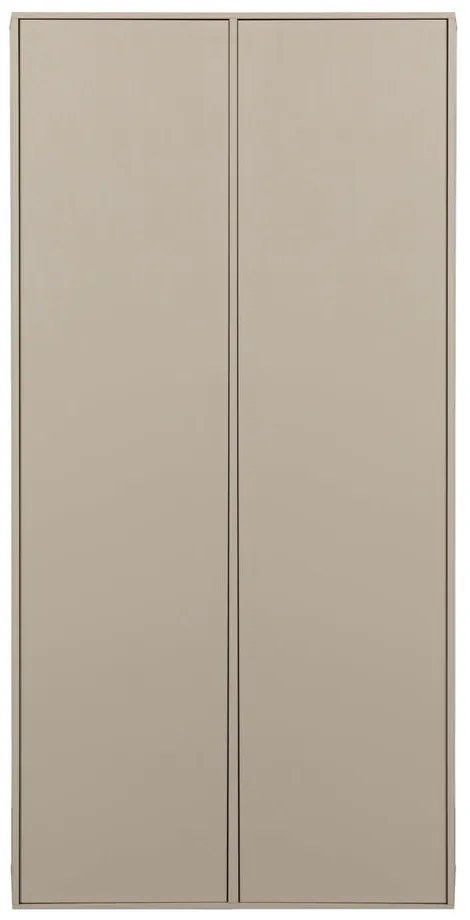 Kremowa szafa modułowa z litego drewna sosnowego 100x200 cm Daily – vtwonen
