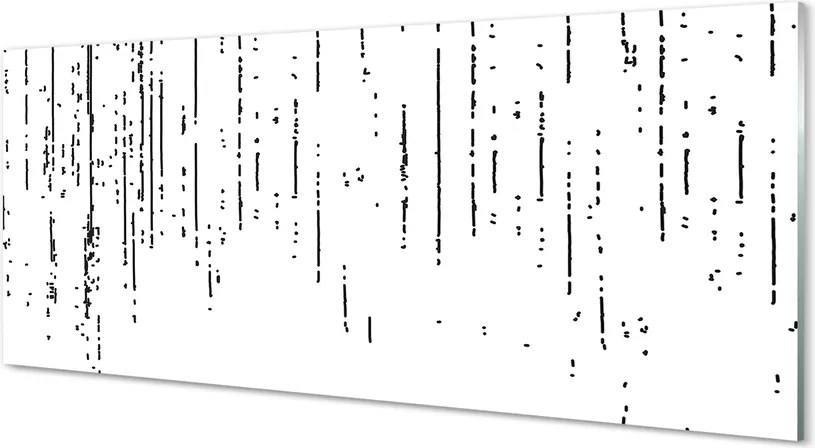 Szkło do Kuchni na Ścianę Nowoczesny Wzór w Kropki i Paski