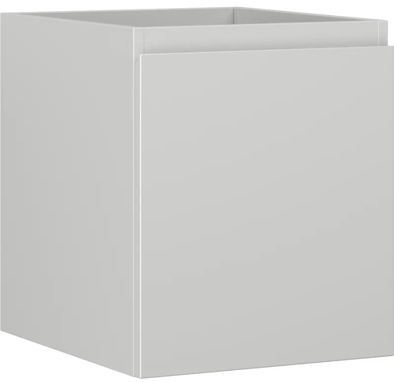 Mexen Orio szafka łazienkowa podumywalkowa 40 cm, 1 szuflada, szara mat - 91A10-04047-1-BF62