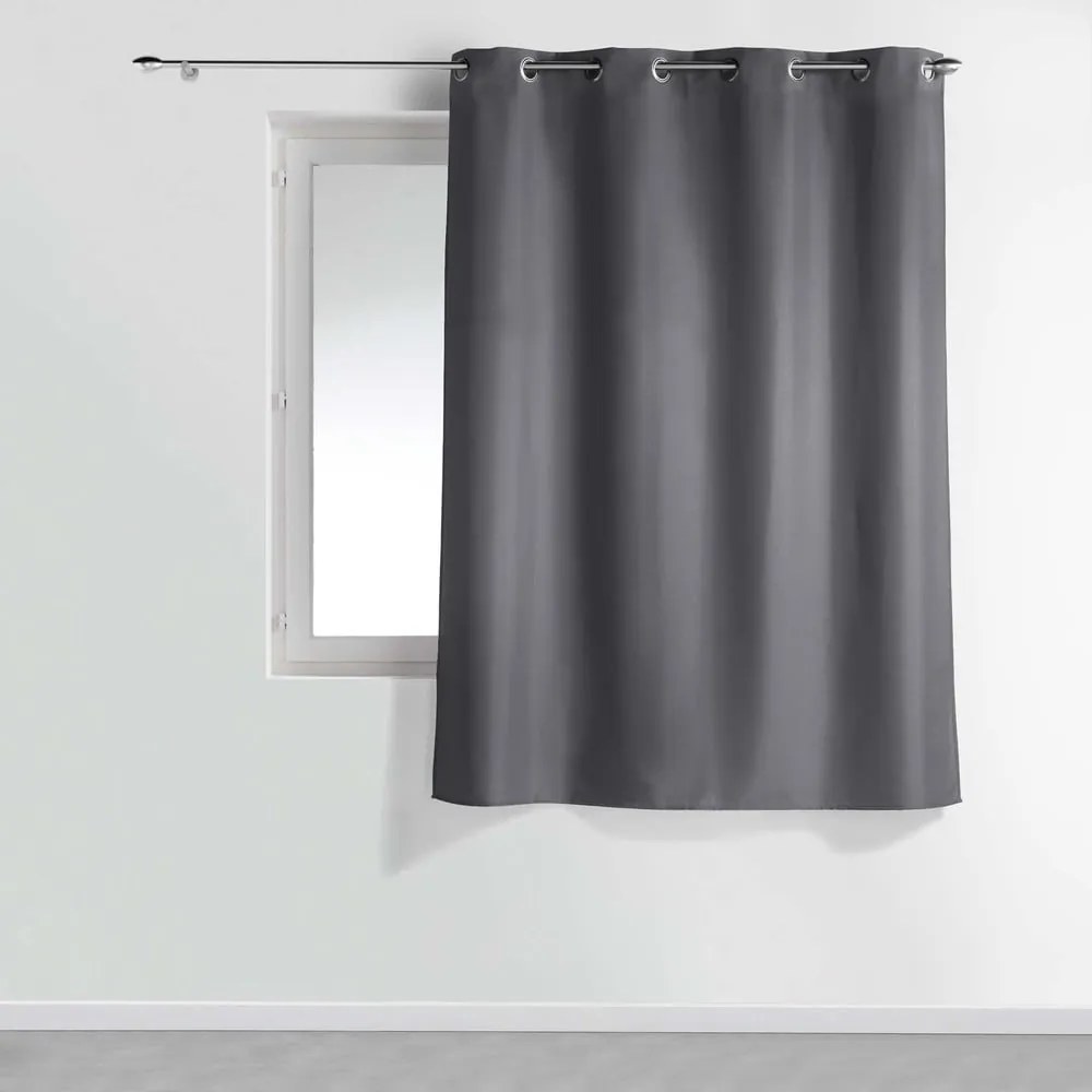 Ciemnoszara zasłona 140x180 cm Essentiel – douceur d'intérieur