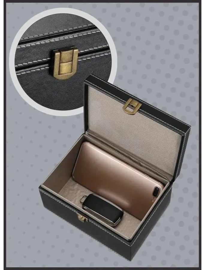 Pudełko na klucze karty telefon klatka faradaya keyless