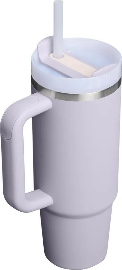 Lawendowy termos ze stali nierdzewnej ze słomką 890 ml Quencher H2.O FlowState™ Tumbler Purple Dust – Stanley