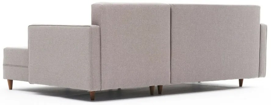 Narożna sofa rozkładana Aydam Right Cream