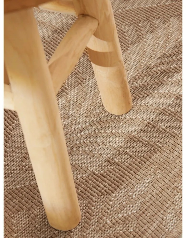 Dywan odpowiedni na zewnątrz w beżowo-śmietankowym kolorze 200x290 cm Duet Liora – NORTHRUGS