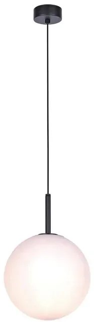 Lampa wisząca ze szklanym kloszem 30 cm - S766 H4-D97