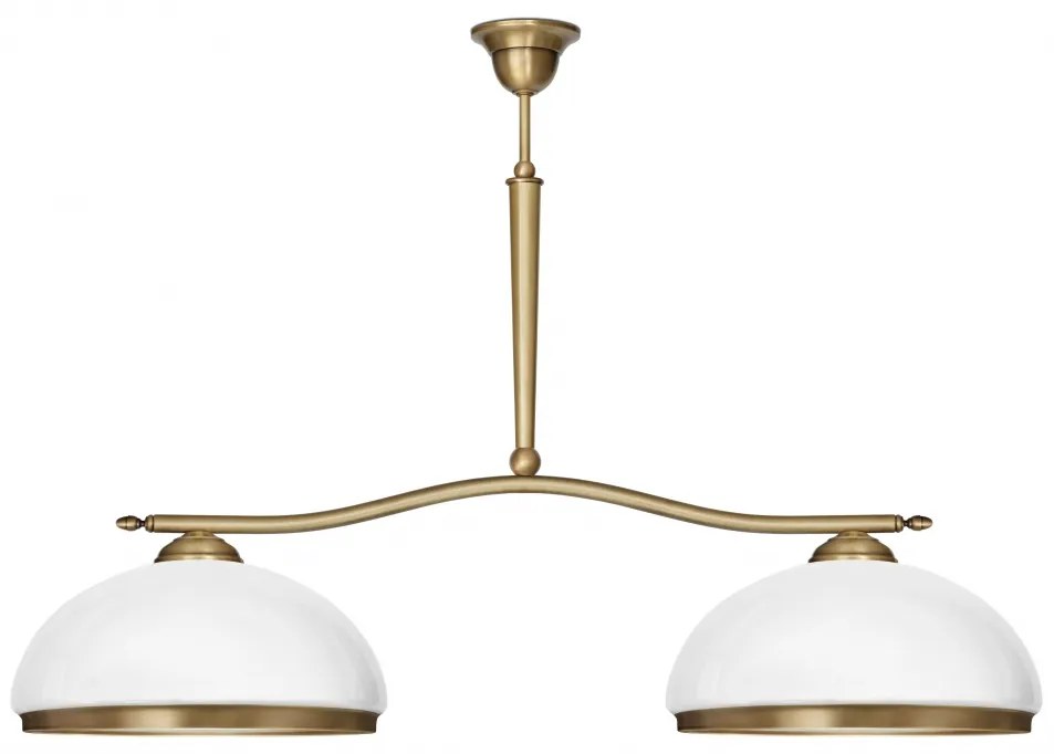 Mosiężny żyrandol nad stół YR-S2L30