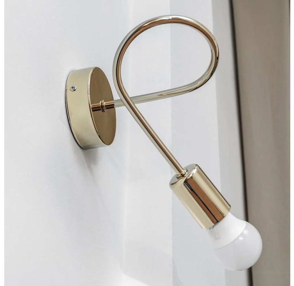 Kinkiet OXFORD 1xE27/15W/230V złoty