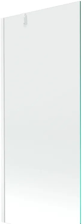 Mexen Next parawan nawannowy 1-skrzydłowy 80 x 150 cm, transparent, biały - 895-080-000-00-00-20