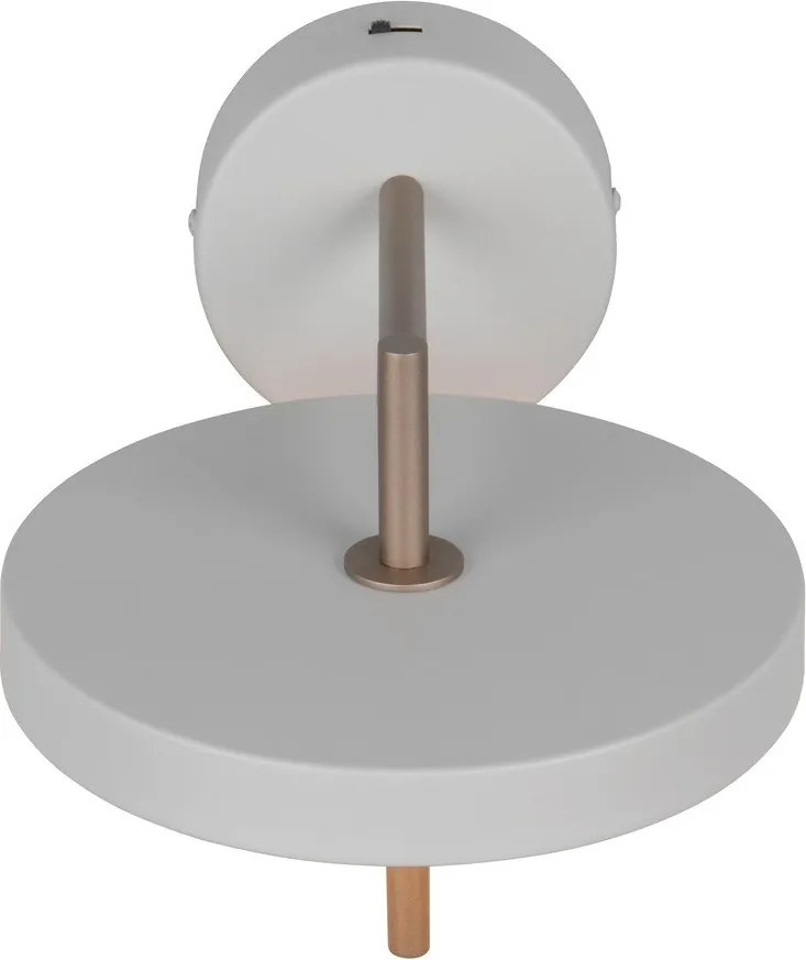 Kinkiet LED z elastyczną konstrukcją/ze ściemniaczem w kolorze kości słoniowej ø 20 cm Keaton – Trio