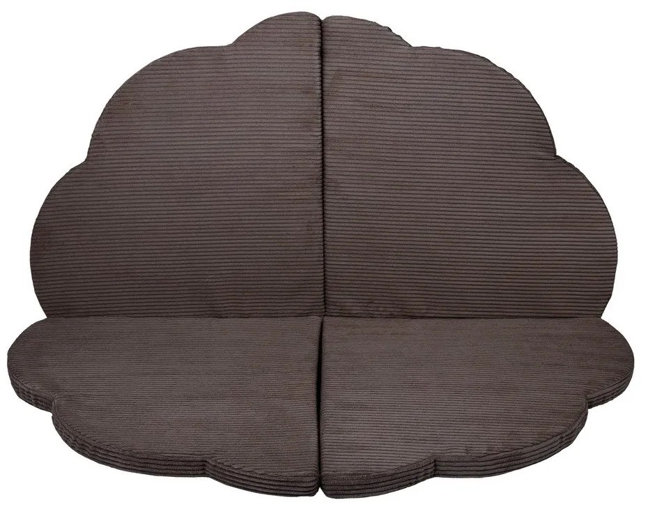 Brązowa mata do zabawy dla dzieci 160x160 cm – Meowbaby