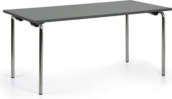 Składany stół SPOT, 160x80 cm, grafit