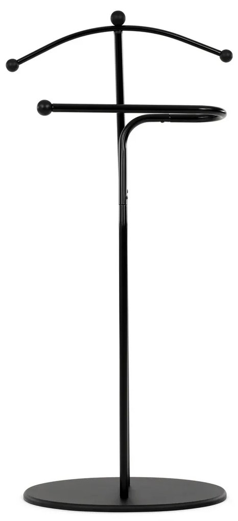Cichy sługa 83213 BK, metal, czarny