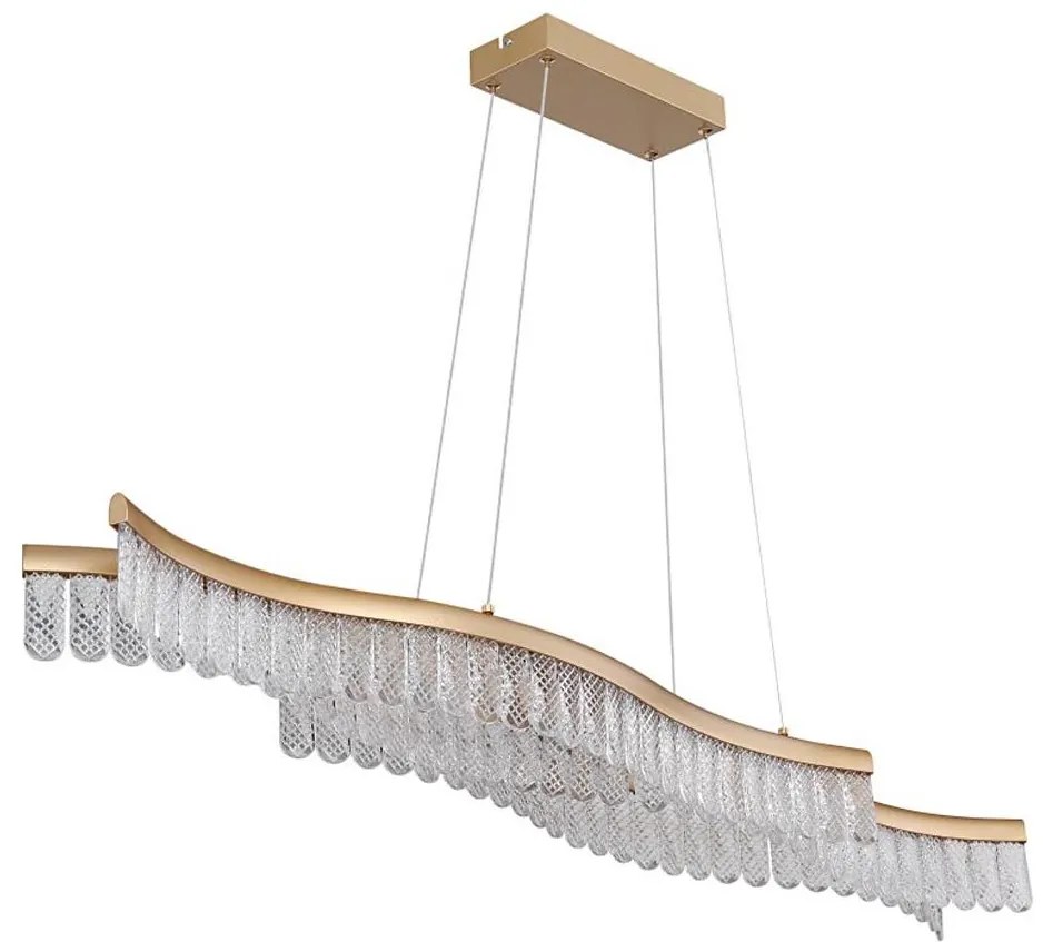 Globo 67348HG - LED Żyrandol na lince JULIET LED/35W/230V 3200K złoty