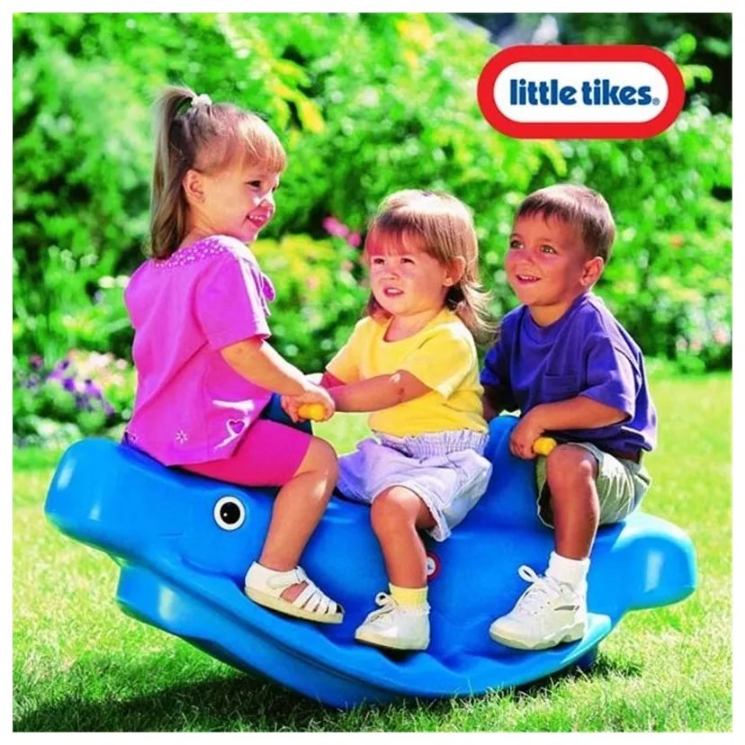Bujak wieloryb na biegunach niebieski little tikes