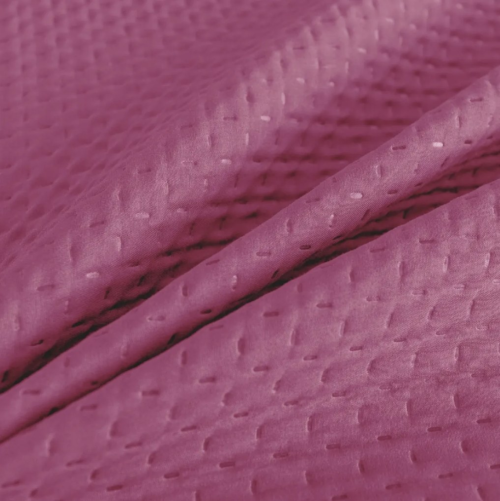 Narzuta na łóżko MONTEGO, ciemnoróżowa Rozmiar: 200 x 220 cm