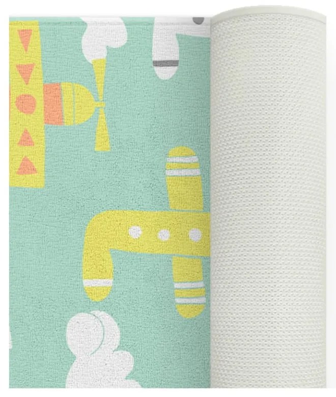 Jasnozielony dywan dziecięcy 80x140 cm Happy Plains – Oyo Concept