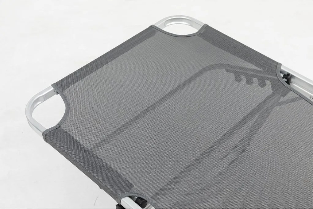 Doppler De-Luxe XL - ogrodowy leżak aluminiowy