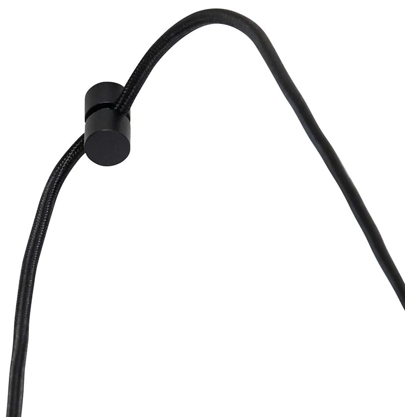 Lampa wisząca ciemny brąz do systemu szynowego jednofazowego - Iconic Cavalux Nowoczesny Oswietlenie wewnetrzne