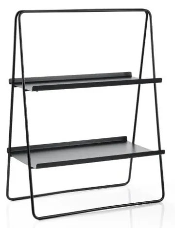Czarny metalowy regał 53x75 cm A-Table − Zone