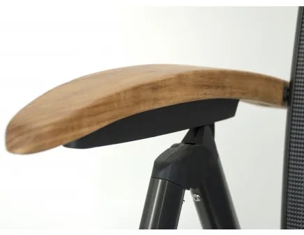 CONCEPT YELMO FSC 6+1 - zestaw sof ogrodowych (aluminium/dąb)