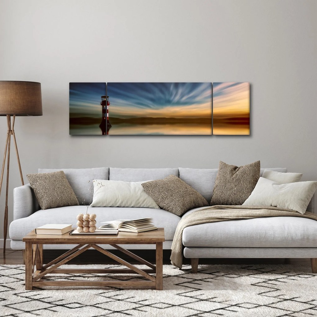 Obraz latarni morskiej (170x50 cm)