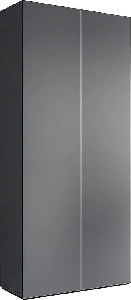 Antracytowa dwudrzwiowa szafa uchylna G3-M90