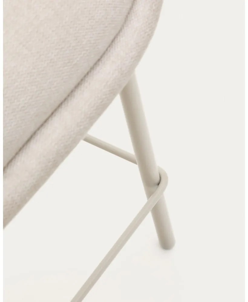 Beżowy hoker (wysokość siedziska 65 cm) Aimin – Kave Home