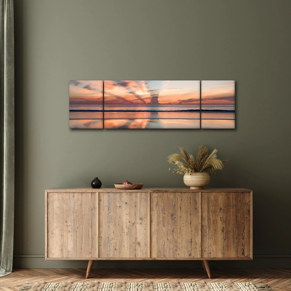 Obraz promieni słonecznych nad plażą Dayton (170x50 cm)