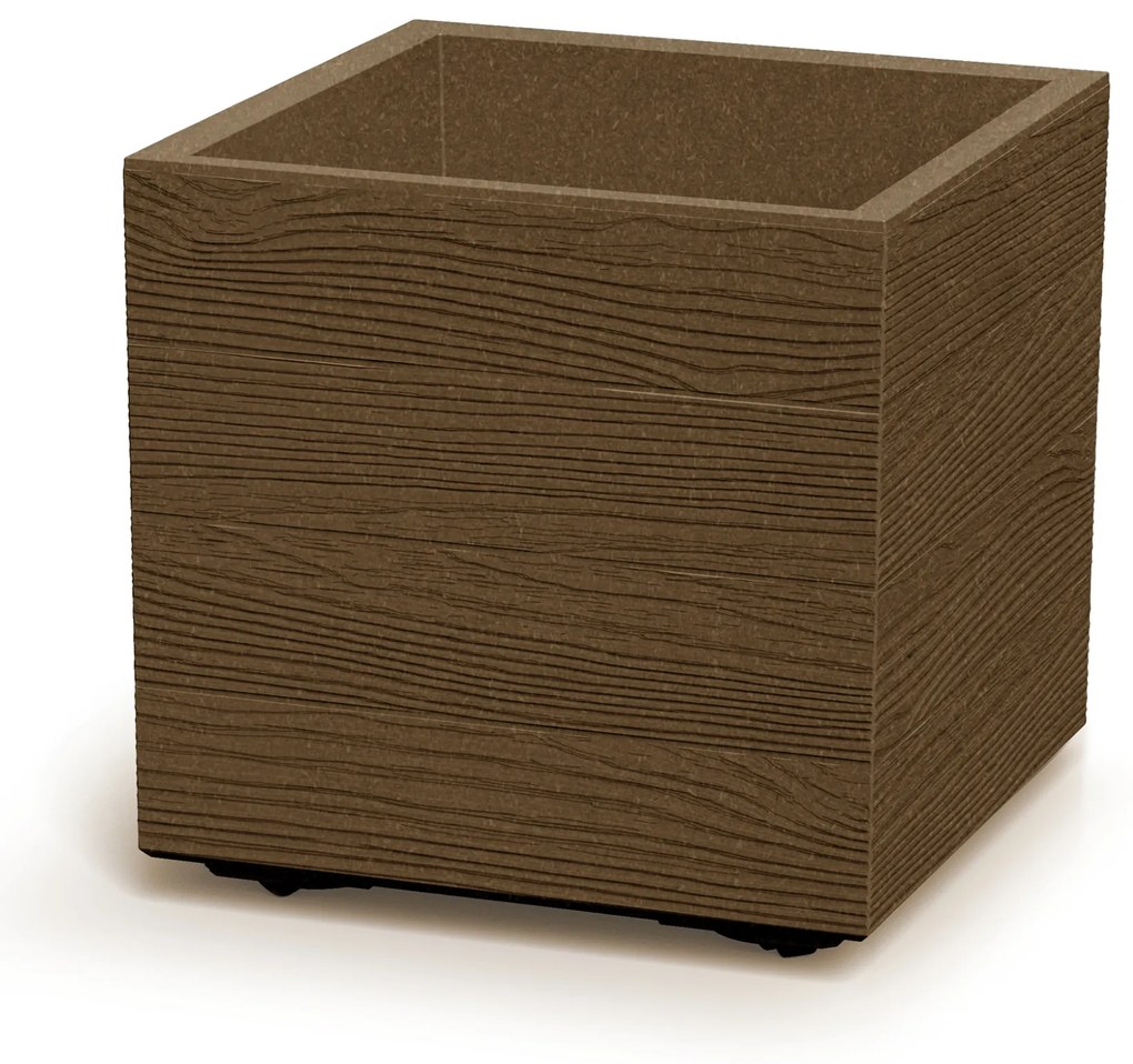 Donica Madera Case ECO Wood 28,8 x 28,8 x 29 naturo PROSPERPLAST