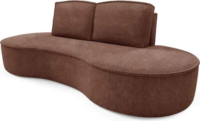 Sofa MOLLY z funkcja spania i pojemnikiem BRĄZOWY ABRIAMO 12