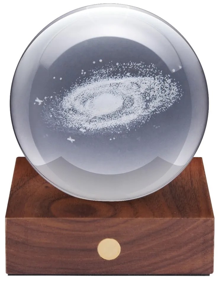 Ciemnobrązowa dekoracja świetlna na USB Amber – Gingko