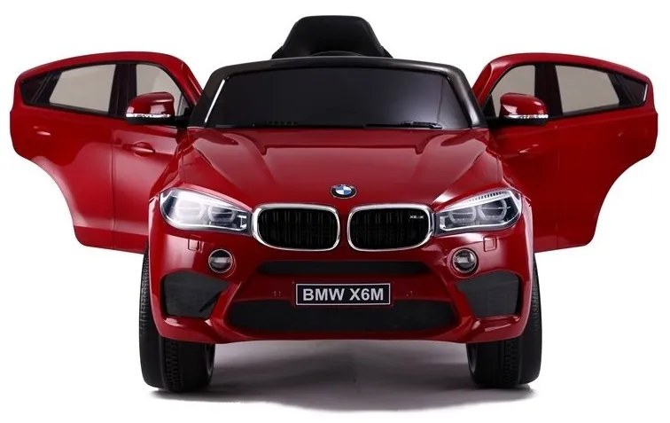 Auto na akumulator bmw x6 czerwony lakierowany