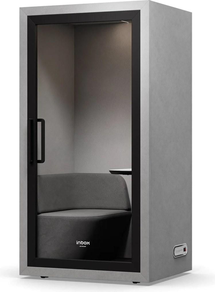 Budka akustyczna do biura INBOX 1-osobowa 2100 x 1100 x 900 mm