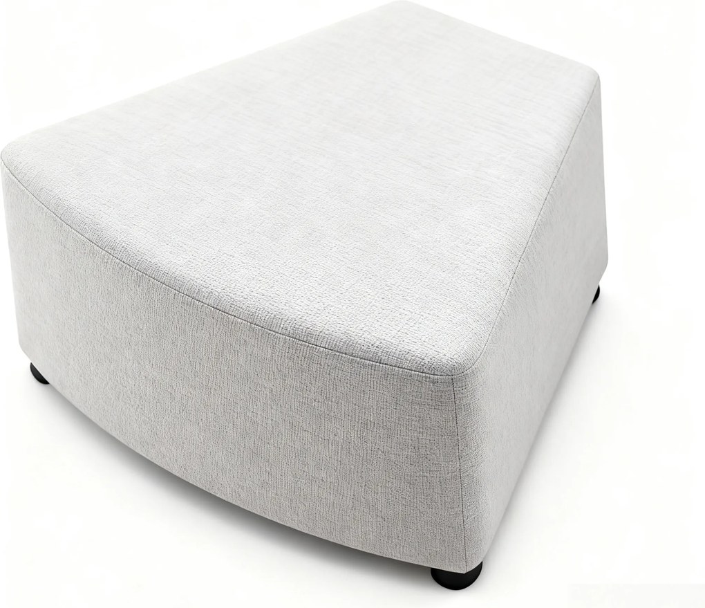 Siedzisko LEA, trójkąt, jasnoszare